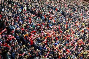 "Liverpool: Anfield" by Chris Bertram is licensed under CC BY-NC-ND 2.0