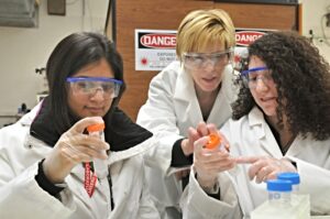 Women in science from Flickr