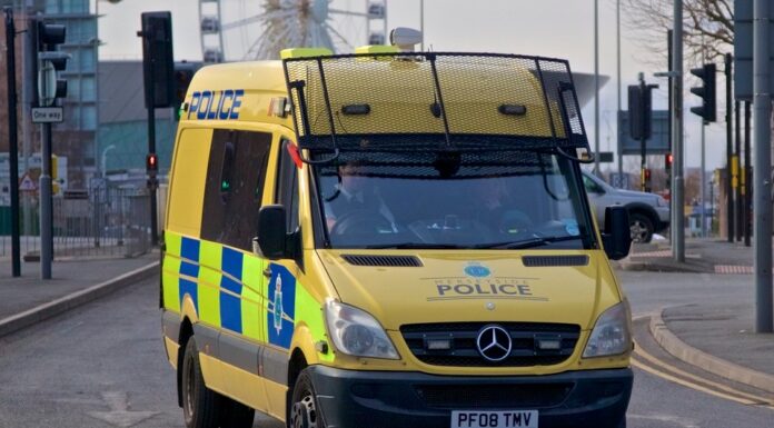 mersey police van