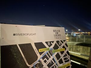 The River of Light Trail Map, photo by: Maia Noden