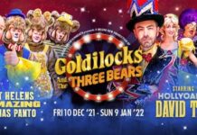 Goldilocks poster at Theatre Royal, St Helens