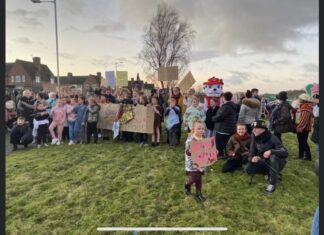 Woodchurch Leisure Centre protest