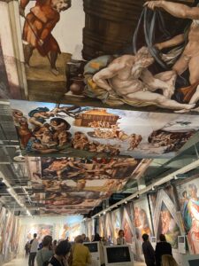 Ceiling of Sistine Chapel