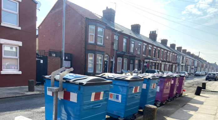 Image of Communal bins, taken by Georgia Chapman