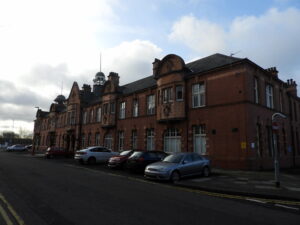 Outside Warrington Police Station