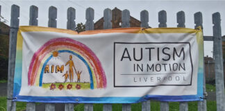 Autism in Motion Sign