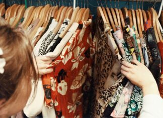 Clothing rack © photo by Becca McHaffie - Unsplash
