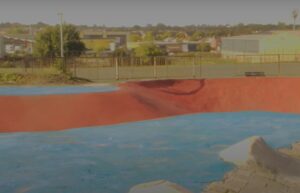 Edge Lane skate park following its transformation