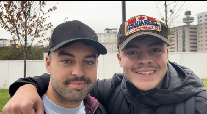 Movember buddies (c) Bella Cox
