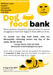 Dog's Trust Foodbank © Dog’s Trust