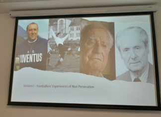 Holocaust presentation by Andre Kiel, Professor of History at Liverpool John Moores University (c) Ryan Everett