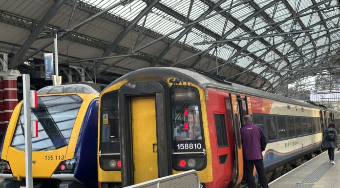 pic taken for a rail story