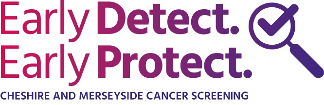 Early detect, early protect website © Cheshire and Merseyside cancer screening