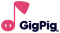 GigPig logo - company connecting local musicians to hospitality venues across the UK 