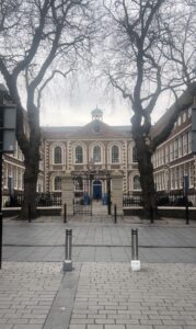 Entrance to The Bluecoat Cafe ©Coni Harpham 