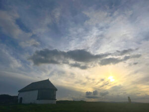 The island visited in Malcom's poetry- photographed by Anna Rainey