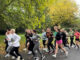 Women running in Sefton Park