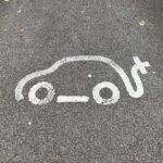 EV charging point parking space (c) Jake Hughes