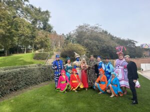 Aladdin cast photographed by Anna Rainey