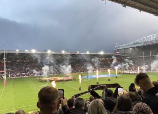 Wigan Warriors match - photo by Sadie Meakin