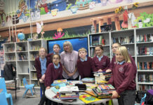 Ranworth Square Primary School's 'Bookworm' ambassadors- taken by Cassie Ward