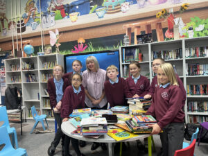 Ranworth Square Primary School's 'Bookworm' ambassadors- taken by Cassie Ward