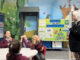 Deborah Mclarten, Managing Director of Love Reading 4 Kids talking to Ranworth Students- Taken by Cassie Ward