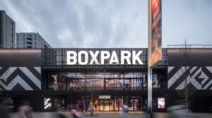 The Boxpark in Wembley, coming to Liverpool in The Baltic Triangle.