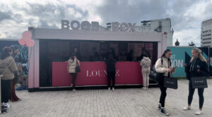 Lounge Underwear's 'Boob Box' comes to LJMU - photo (c) Ruby Smith