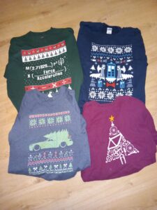 (c) Christmas jumpers by Desternie Hills