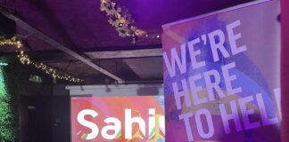 Sahir House HIV testing event