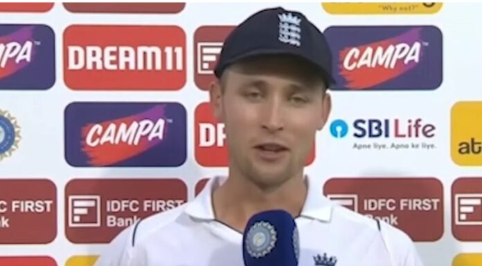 Lancashire and England cricketer Tom Hartley