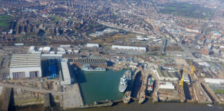 Cammell Laird Shipyard, Birkenhead. Photo via Alamy