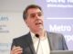 Metro mayor Steve Rotheram speaking at a conference