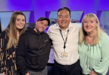 Left to right: Tania, Tom, Billy and Jayne (c) Amy & Friends/TT23 Studios