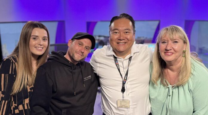 Left to right: Tania, Tom, Billy and Jayne (c) Amy & Friends/TT23 Studios