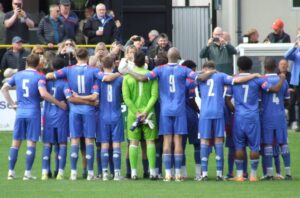 Clitheroe team photo vs Bootle 29/09/24 (c) Peter Ryan, Clitheroe FC