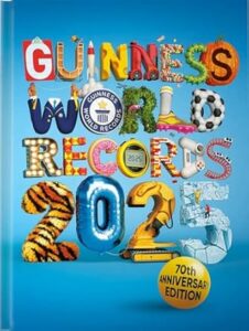 Cover of Guinness World Records book 2025