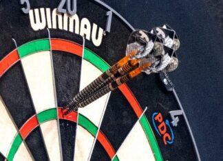 Darts board CC: Wikimedia