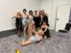 FEMALE DANCERS FROM THE DANCE UNLIMITED SHOW STEPPERS TEAM