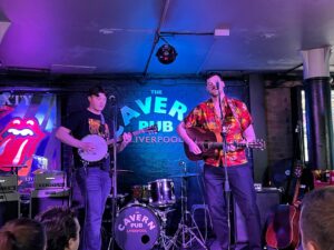 Tom O'Dowd (left), Cian O'Dowd (right). The Guzzlers. (c) Heidi Hardman-Welsh