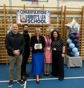 Abbot’s Lea School has been named Silver Award Winner for ‘SEND and Inclusive Practice’ in this year’s Pearson National Teaching Awards
