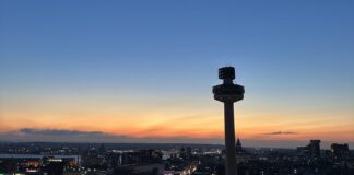 Liverpool in the evening (credit: Poppy Howard)