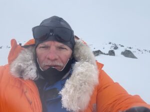 Ian Hughes is aiming to become the oldest man to complete The Explorer’s Grand Slam (Credit: Ian Hughes)