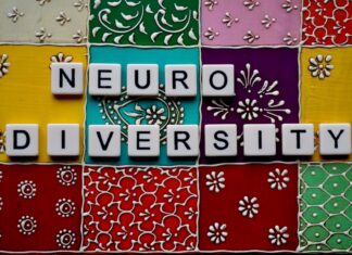 Neurodiversity spelled out. Photo (c) Peter Burdon