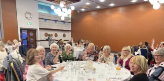 Ladies charity lunch.