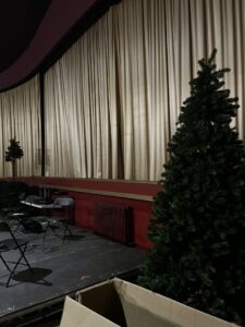 Chirstmas Tree inside the cinema 
