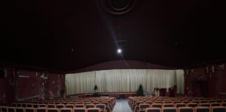 A view of the inside of Woolton Picture House