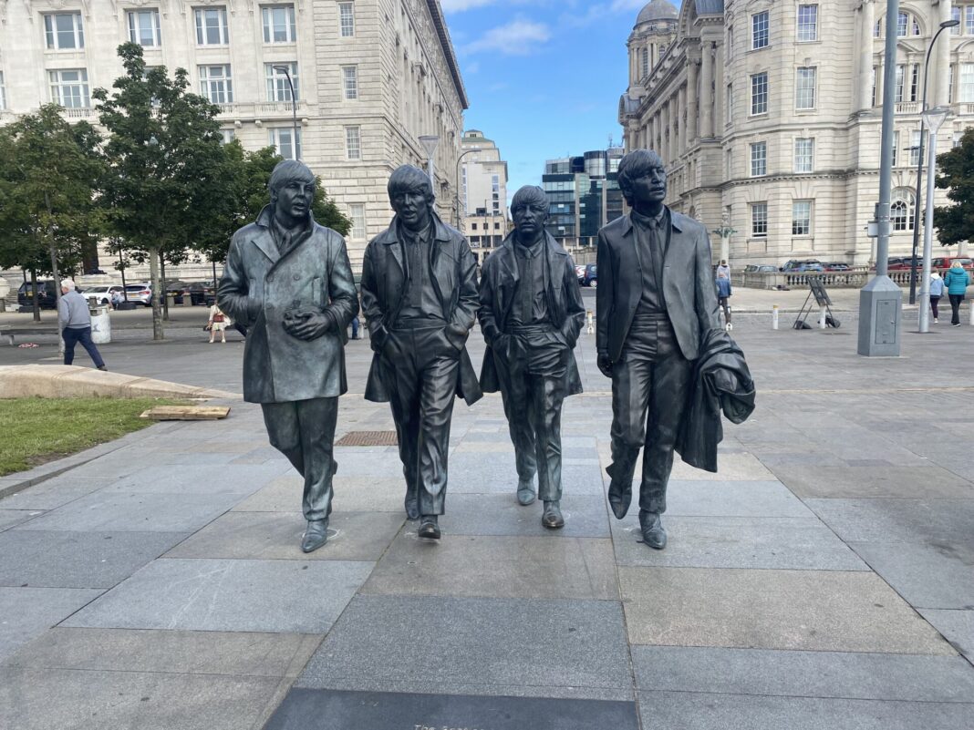 Beatles statue Liverpool
