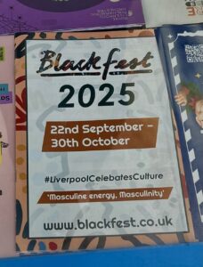 Photo of 2025 Blackfest leafet